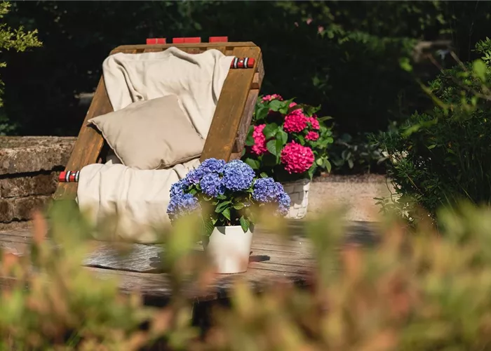 Lauschige Sitzplätze