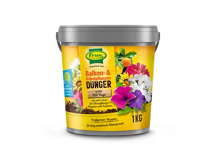 frux Balkon- & Kübelpflanzendünger (wirkt 120 Tage) frux Balkon- & Kübelpflanzendünger (wirkt 120 Tage)