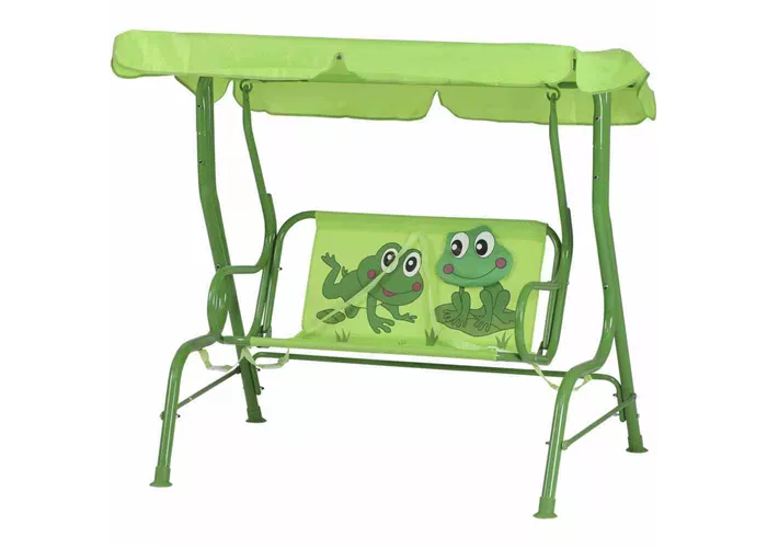 Siena Garden Kinderschaukel Froggy 75x115x118 cm grün Siena Garden Kinderschaukel Froggy 75x115x118 cm grün