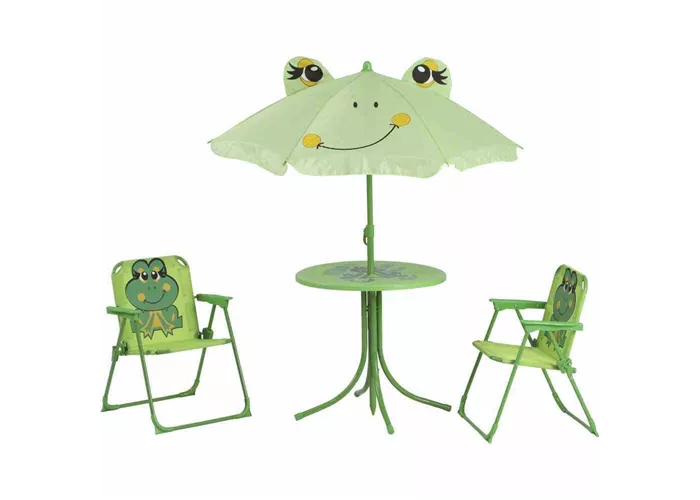 Siena Garden Kindersitzgruppe Froggy 4 teilig grün Siena Garden Kindersitzgruppe Froggy 4 teilig grün