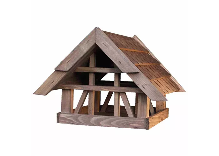 Futterhaus Fachwerkhaus 32x46x46cm Futterhaus Fachwerkhaus 32x46x46cm